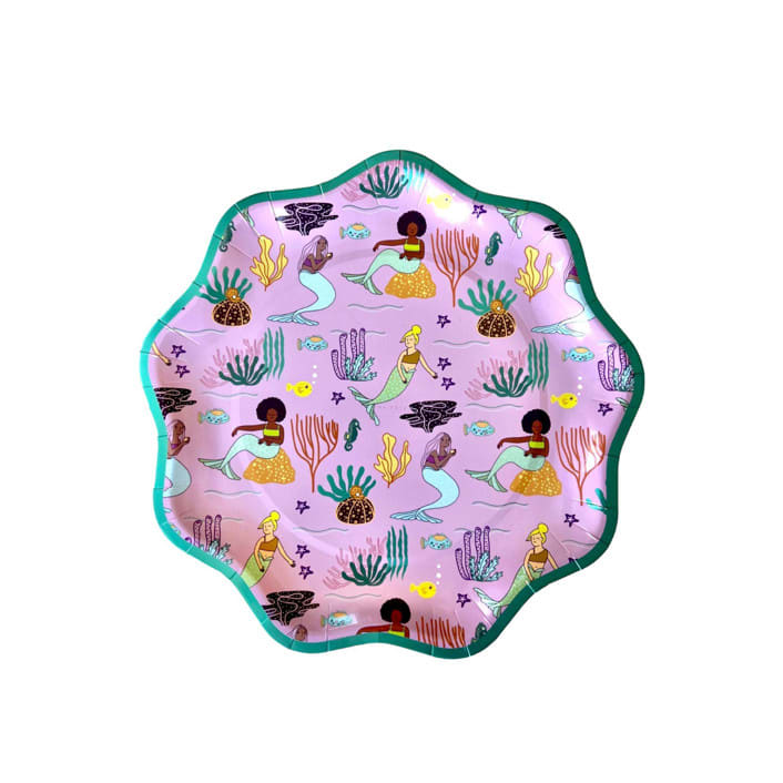 Mermaid Plates by MA FÊTE