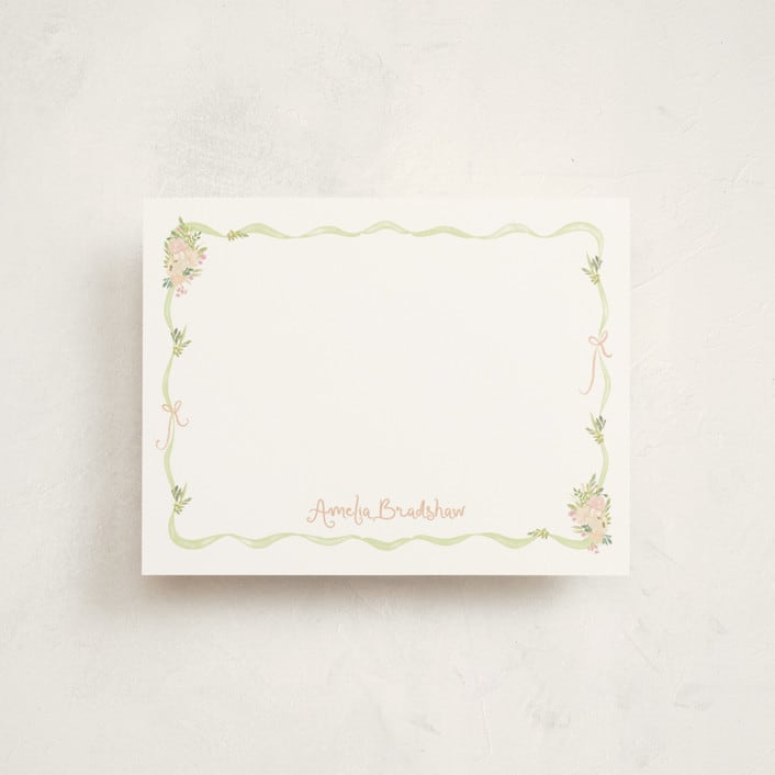 Cottagecore Personalized Stationery by Creo Study