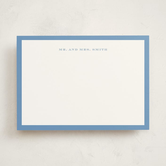 Rambla 5x7 Personalized Stationery by Pati Cascino
