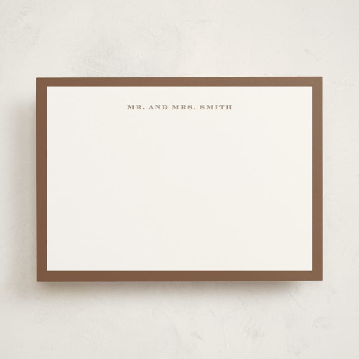 Rambla 5x7 Personalized Stationery by Pati Cascino
