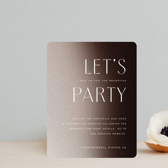 "Arrakis" - Reception Cards in Dune by Design Lotus - Front