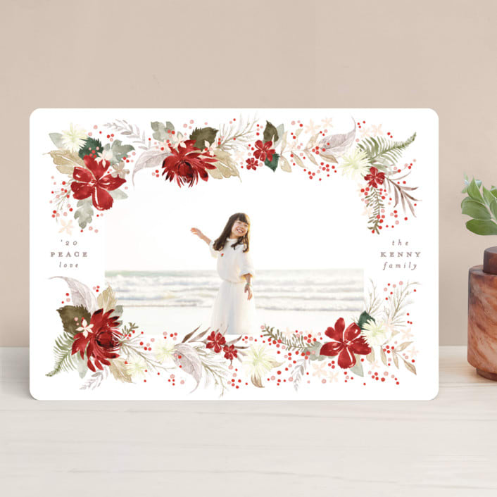 "romantic christmas" - Retired Holiday Cards in Festive by Phrosné Barwood - Front