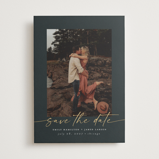 "Wrapped" - Save the Dates in Midnight by Nicole Walsh - Front