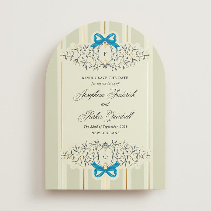 "Josephine" - Save the Dates in Marine by Jackie Crawford - Front