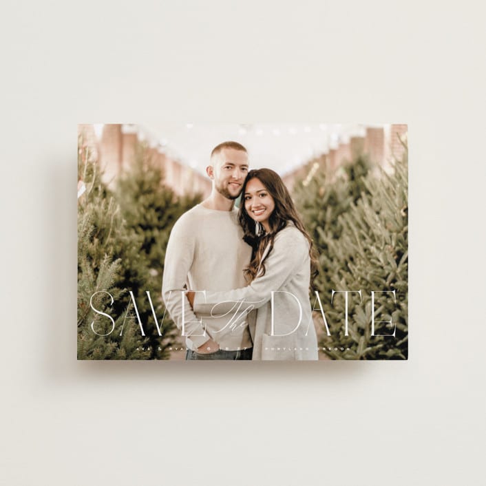 "Aside" - Save the Dates in Quartz by Kristie Kern - Front