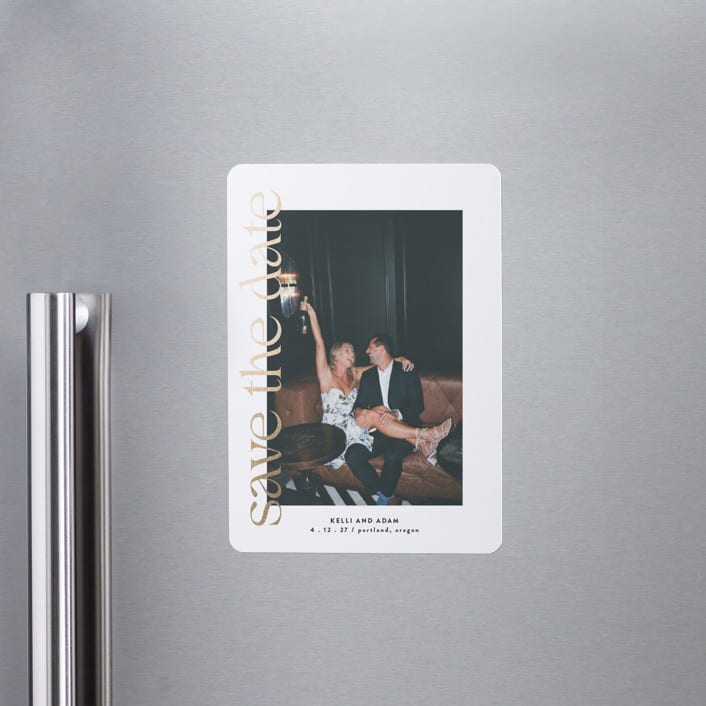 "Cover Page" - Save the Dates in Pearl by Roxy Cervantes - Front