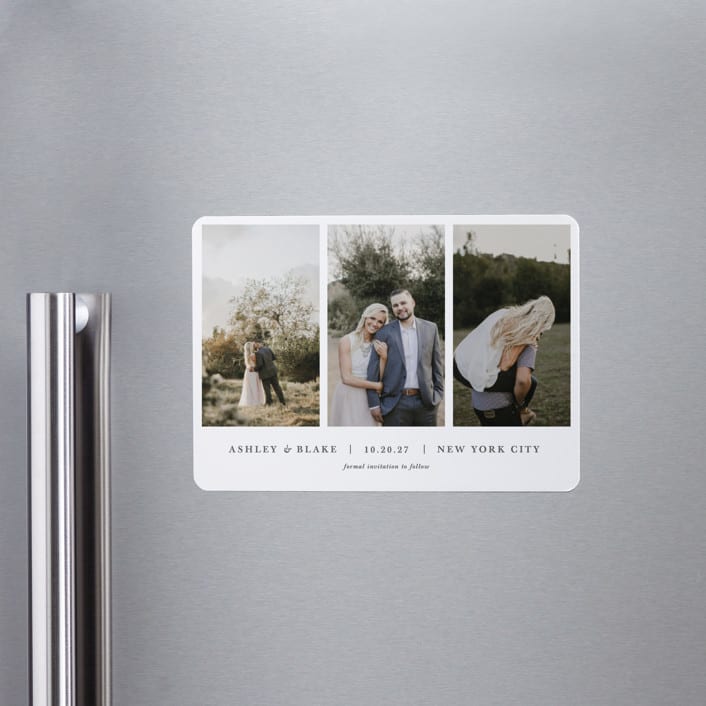 "maybe im amazed" - Save the Dates in Slate by Jula Paper Co. - Front