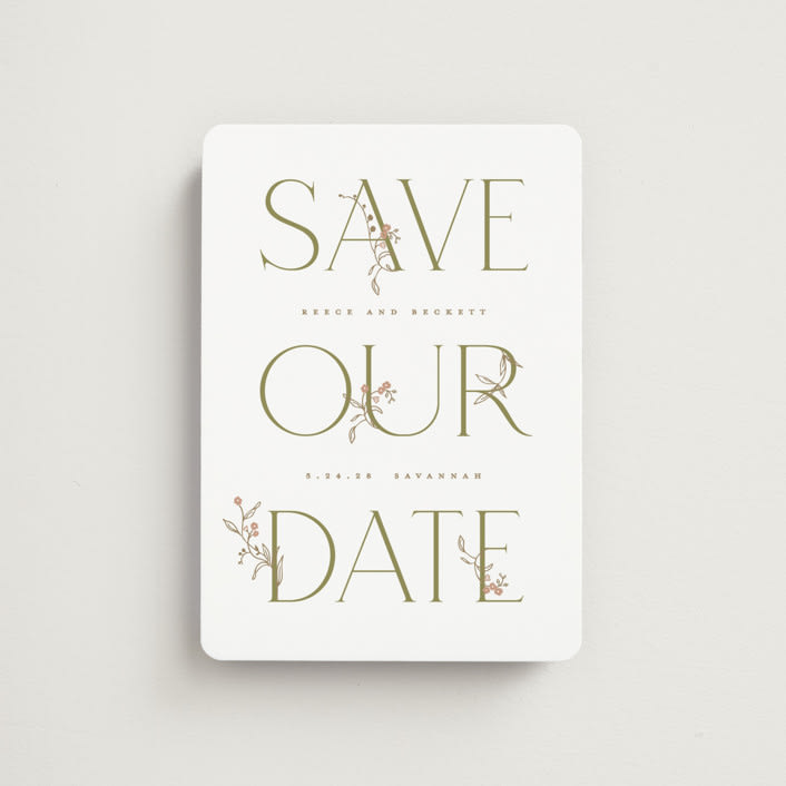 "Endless Summer" - Save the Dates in Ivy by Susan Zinader - Front