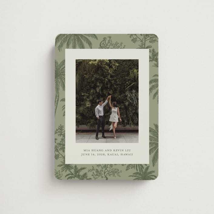 "Tropicale" - Save the Dates in Jungle by Jenna Holcomb - Front