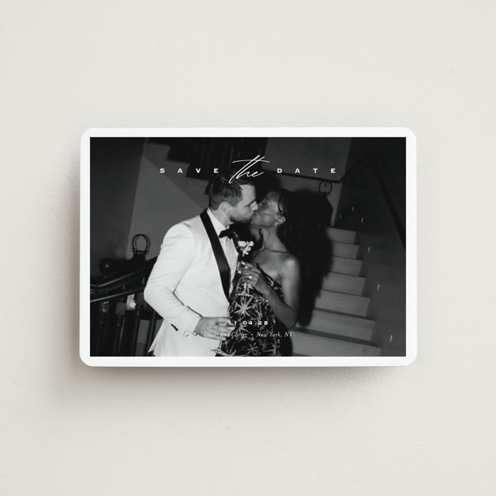 "Casual Elegance" - Save the Dates in Diamond by Eric Clegg - Front