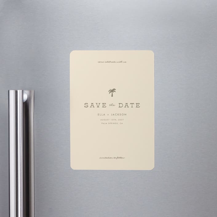 "Vacation" - Save the Dates in Sand by Olivia Goree - Front