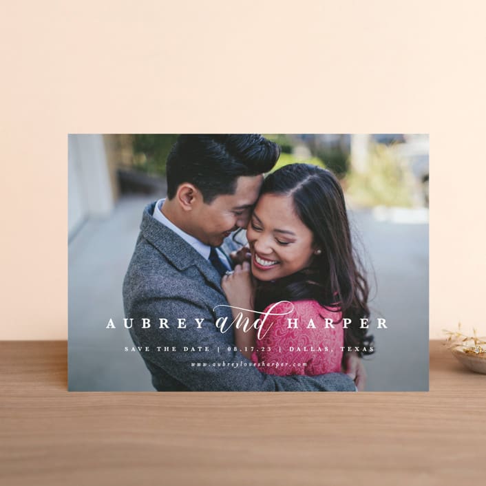 "United" - Save the Dates in Cloud by Lauren Chism - Front