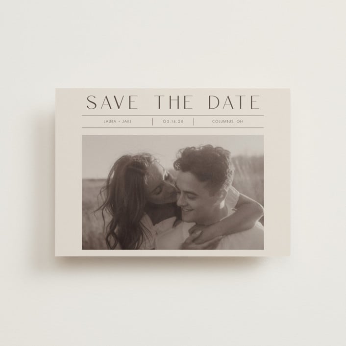 "you and me" - Save the Dates in Mist by Christy Hy Lee - Front