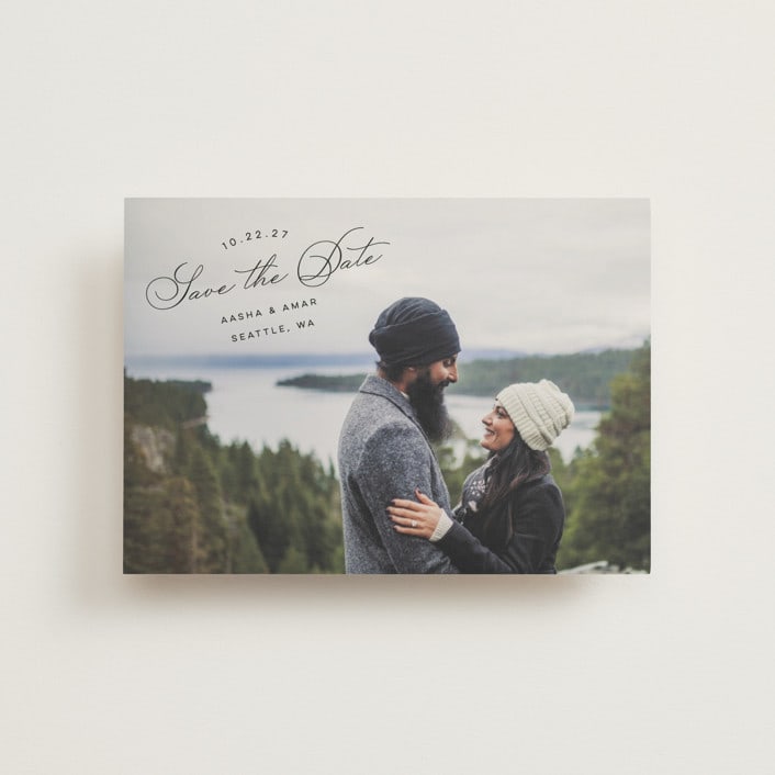 "Stamp" - Save the Dates in Smoke by Morgan Kendall - Front