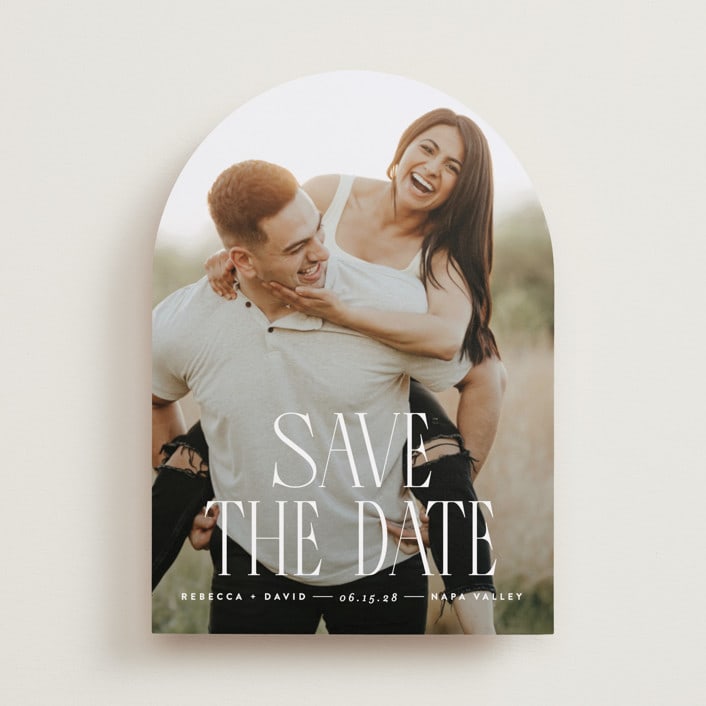 "headlined" - Save the Dates in Cloud by JoAnn Jinks - Front