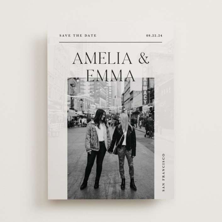 "headline" - Save the Dates in Dew by Pixel and Hank - Front