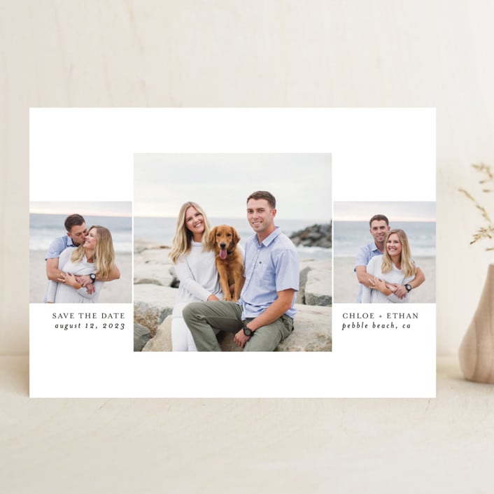 "highlight photo" - Save the Dates in Cotton by Erin Deegan - Front