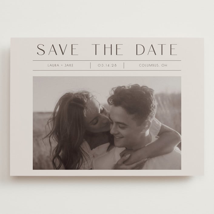 "you and me" - Save the Dates in Mist by Christy Hy Lee - Front