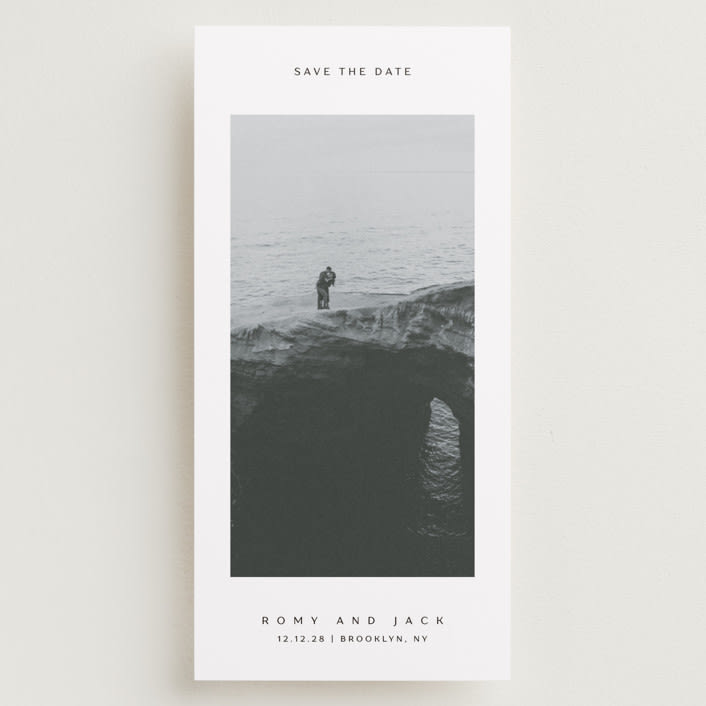 "Breathe love" - Save the Dates in Wave by Yuliya Evseeva - Front