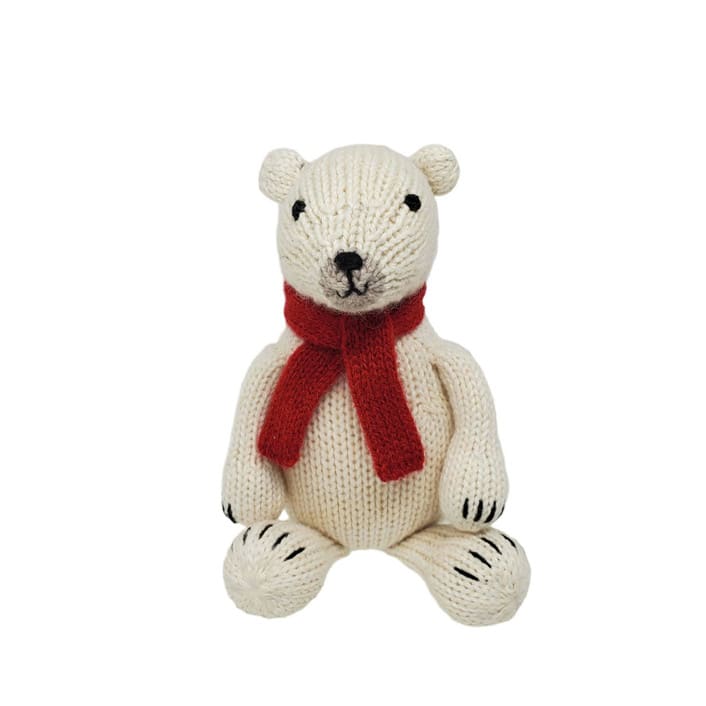 "Polar Bear" - Plush Toys in multicolor by Melange Collection
