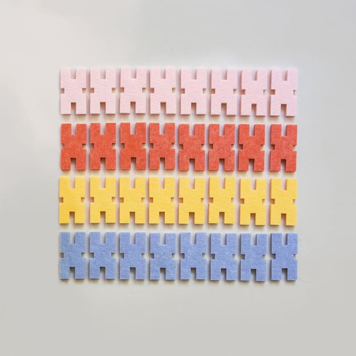 Interlocking Blocks - Pocket Set by Lowercase Toys