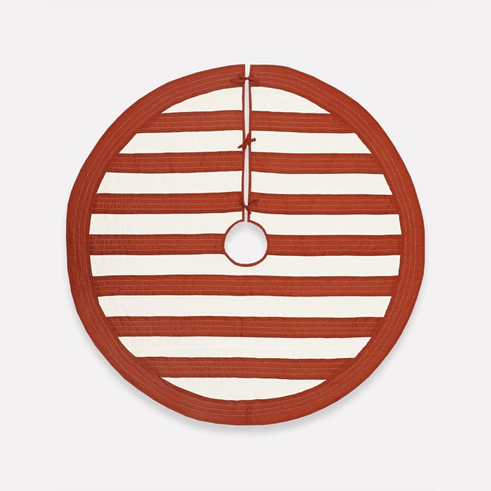 Striped Tree Skirt by Anchal