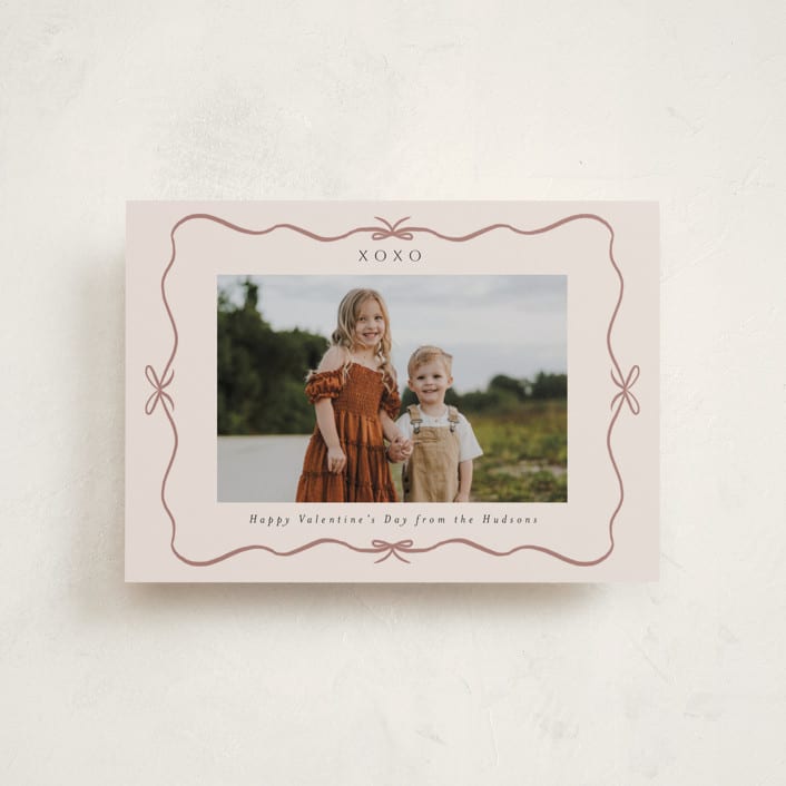 "Smitten" - Valentine's Day Cards in Petal by Nicoletta Savod - Front