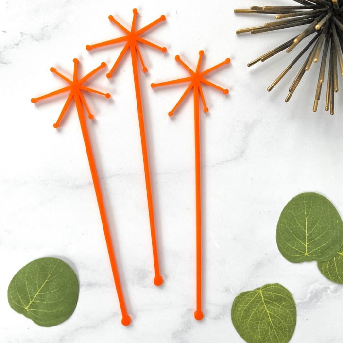 Starburst Stir Sticks by Atomic Kraftworks