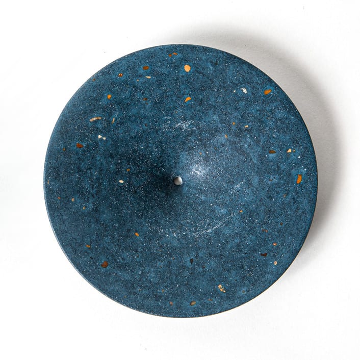 "Cobalt Terrazzo Dimple Wall Hook, Large" - Wall Hooks in blue by Pretti.Cool