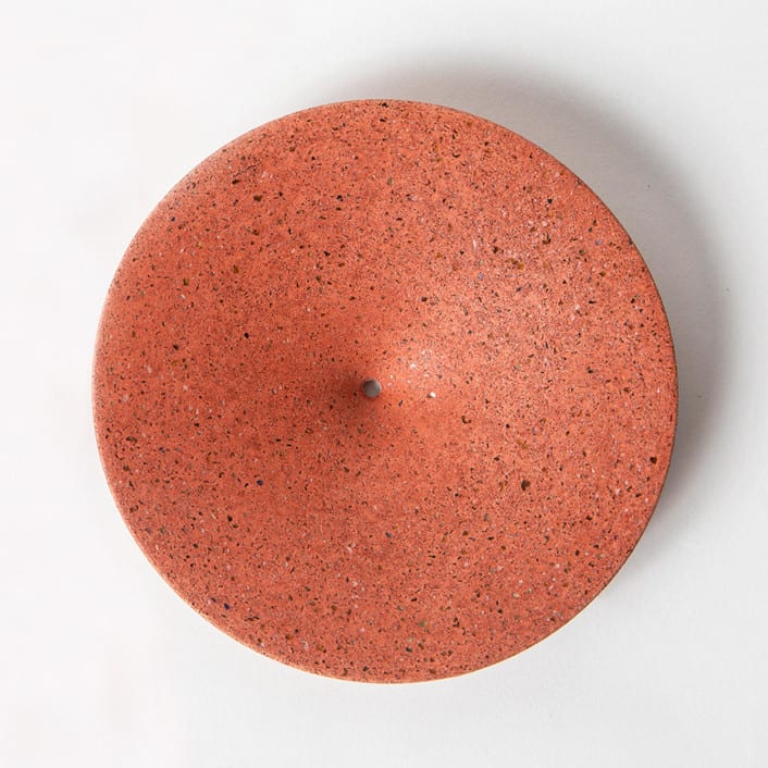 "Coral Terrazzo Dimple Wall Hook, Large" - Wall Hooks in red by Pretti.Cool