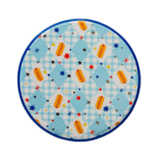 Patriotic Hot Dog Dinner Plates - Pack of 8