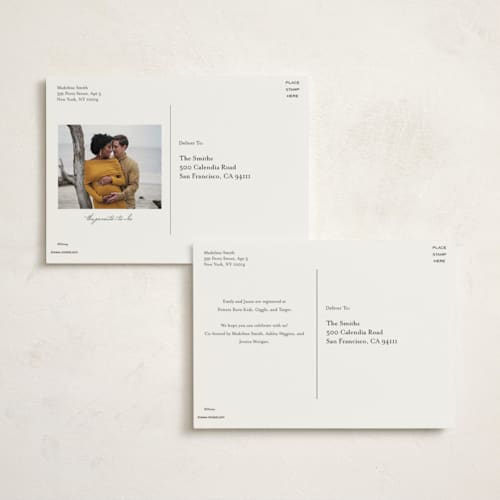 This is a powder baby shower postcards with standard by Becky Nimoy called disney's winnie the pooh mom to bee printing on signature in postcard