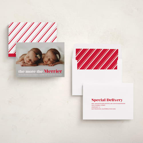 This is a frosting babys first christmas with standard by Liz Conley called a merry addition printing on recycled smooth signature in standard