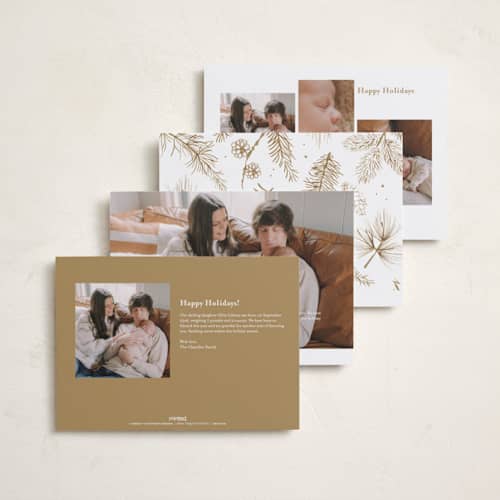 This is a eggnog babys first christmas with standard by Benita Crandall called new addition printing on recycled smooth signature in standard