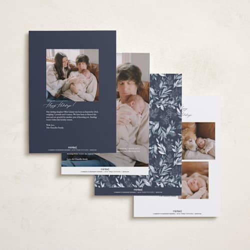 This is a frost babys first christmas with standard by Leah Bisch called very merry printing on recycled smooth signature in standard