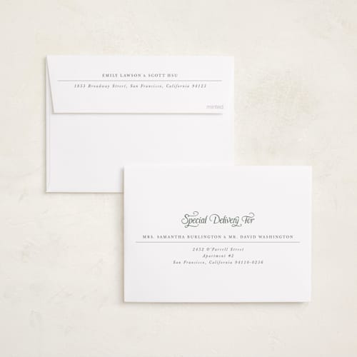 This is a sugar babys first christmas with standard by Jenna Holcomb called our merry little christmas printing on recycled smooth signature in standard