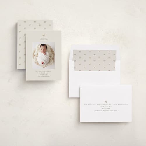 This is a latte babys first christmas with standard by Carolyn Nicks called our precious gift printing on recycled smooth signature in standard