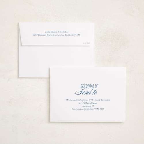 This is a cobalt babys first christmas with standard by Oscar and Emma - Karly Depew called retro printing on recycled smooth signature in standard