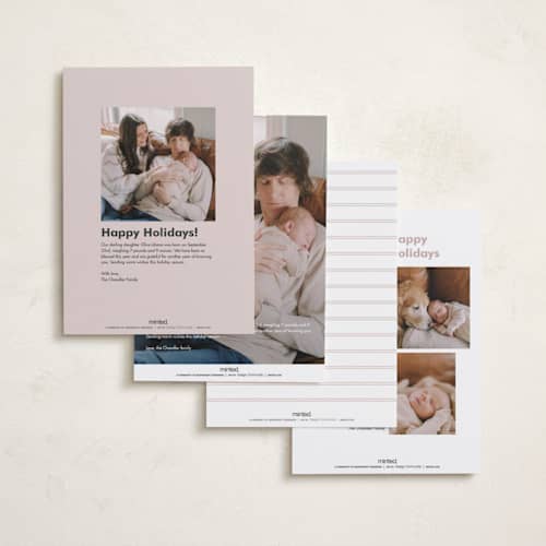 This is a petal babys first christmas with standard by Nicoletta Savod called christmas blessing printing on recycled smooth signature in standard