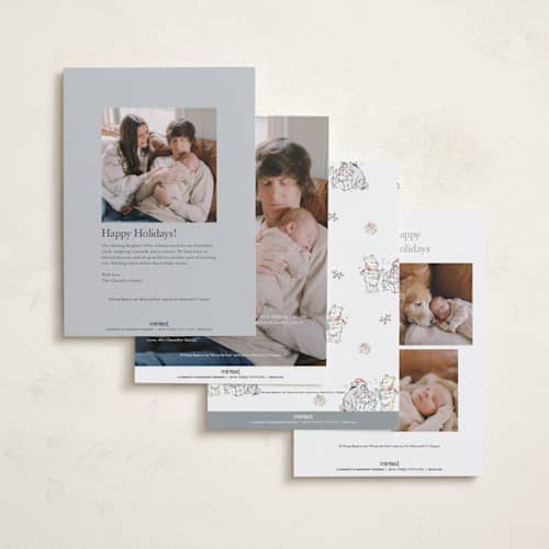 This is a snowflakes babys first christmas with standard by Corinne Malesic called disney's storybook carols printing on recycled smooth signature in standard