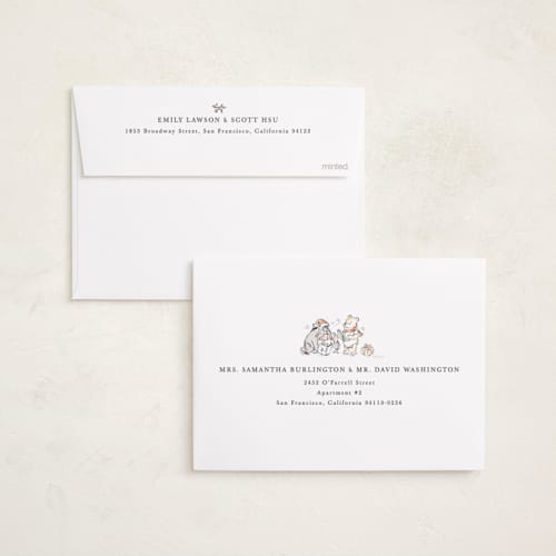 This is a snowflakes babys first christmas with standard by Corinne Malesic called disney's storybook carols printing on recycled smooth signature in standard