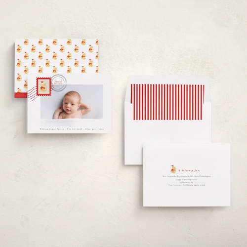 This is a santa suit babys first christmas with standard by Angela Thompson called disney's special christmas delivery printing on recycled smooth signature in standard