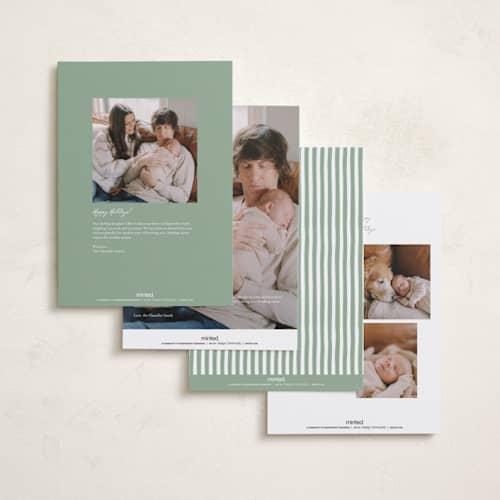 This is a evergreen babys first christmas with standard by Erin German called merry little christmas printing on signature in grand