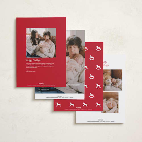 This is a holly berry babys first christmas with standard by Emily Betts called classic baby printing on signature in grand