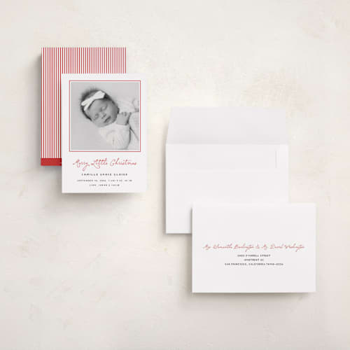 This is a candy cane babys first christmas with standard by Benita Crandall called baby noel printing on signature in grand