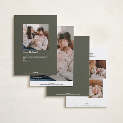 This is a serenity babys first christmas with standard by Blustery August called more to love printing on recycled smooth signature in grand