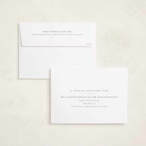 This is a cloud grand birth announcements with standard by Lori Wemple called twin printing on recycled smooth signature in grand