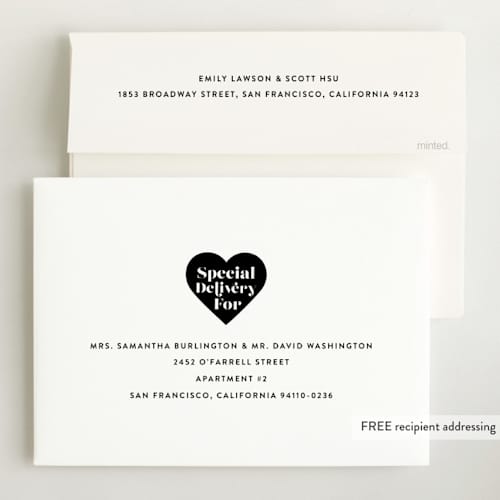 This is a pearl grand birth announcements with standard by Lori Wemple called name printing on recycled smooth signature in grand