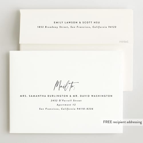 This is a coal grand birth announcements with standard by Carolyn Nicks called written out printing on recycled smooth signature in grand