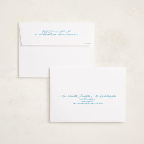 This is a ocean grand birth announcements with standard by Jen Ramsey called congratulations printing on recycled smooth signature in grand
